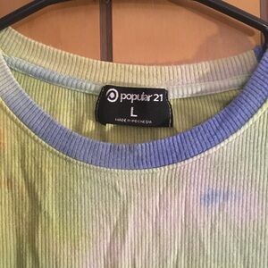 Popular 21 Tie Dye Bodysuit Size L